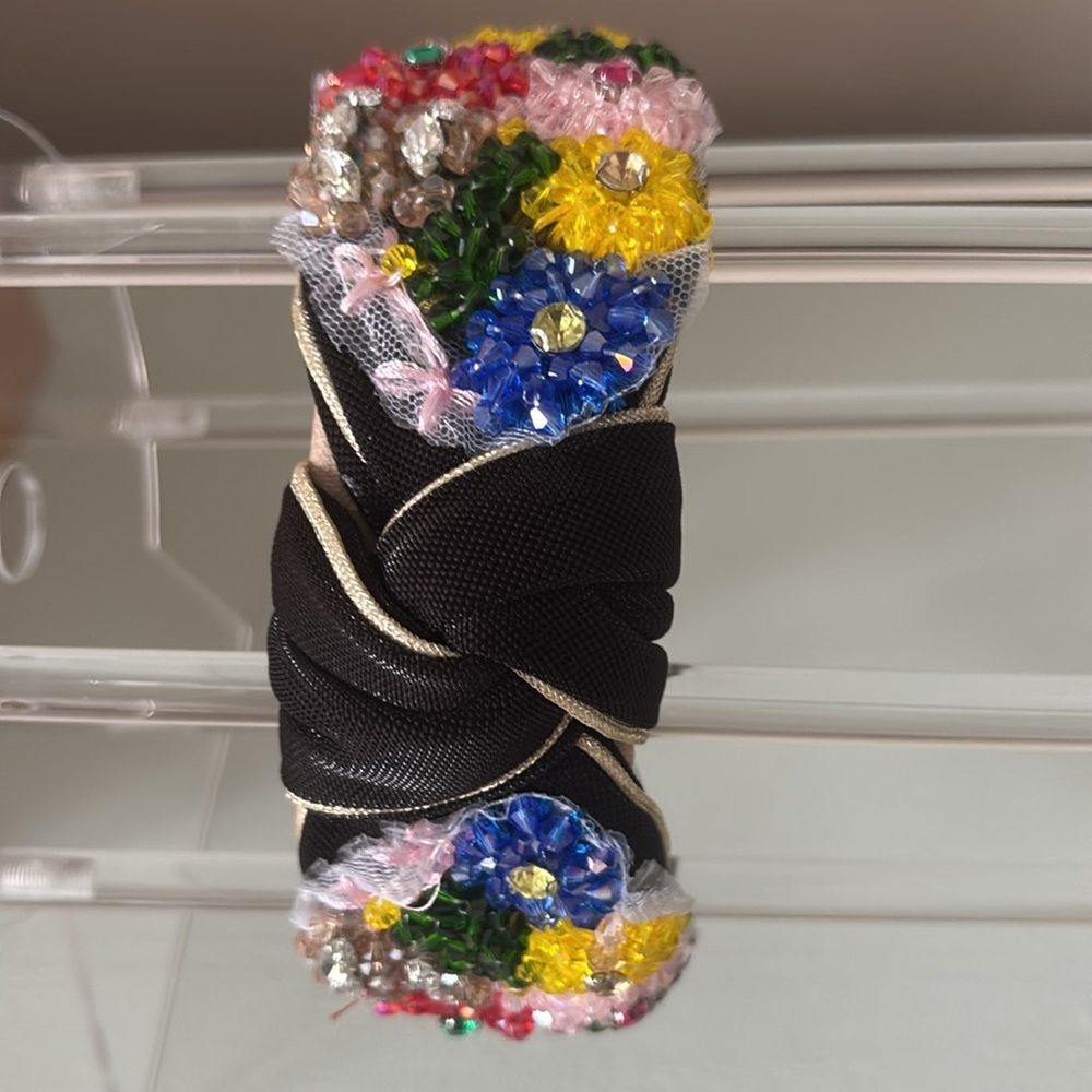 Luxe Flower Bead Headband